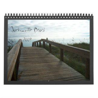 Plage de Jacksonville, la Floride - calendrier