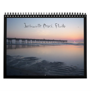 Plage de Jacksonville, la Floride - calendrier de