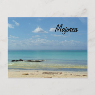 Plage de Majorque - Carte postale