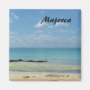 Plage de Majorque - Magnet souvenir