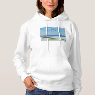 Plage de sable blanc Floride Sweat - shirt à capuc