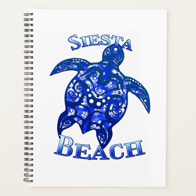 Plage de Siesta Floride Vacances Tortue Tribale (Devant)