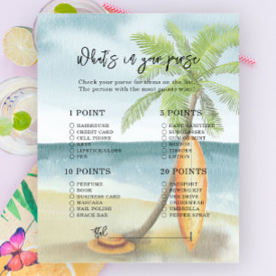 Plage de surf - Ce qui se trouve dans votre baby s