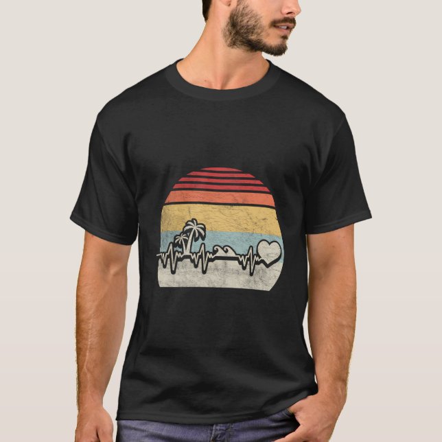 Plage Débardeurs Retro Cadeaux d'été Drôle (Devant)