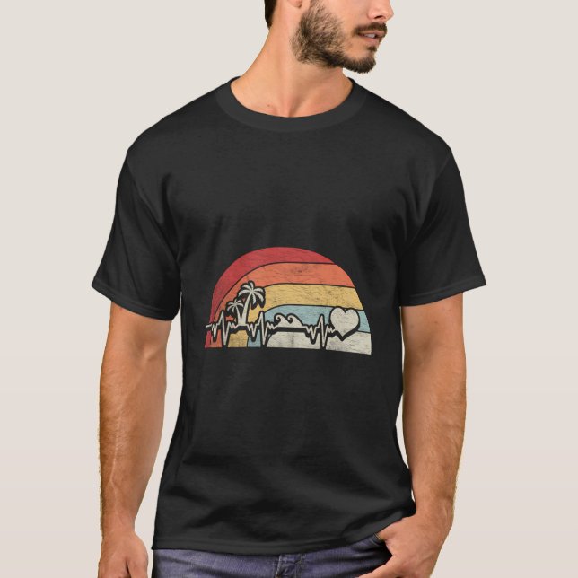 Plage Débardeurs Retro Cadeaux d'été Drôle (Devant)