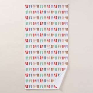 Plage d'été Sandales à thème Motif Flip Flops