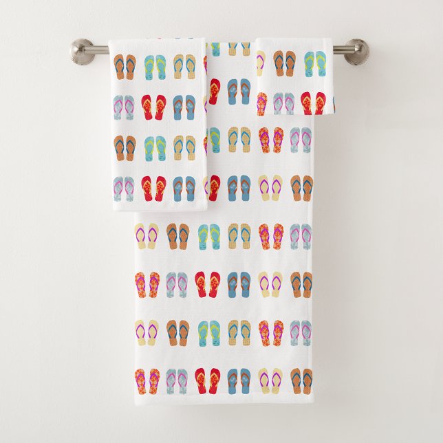 Plage d'été Sandales à thème Motif Flip Flops (Créateur téléchargé)