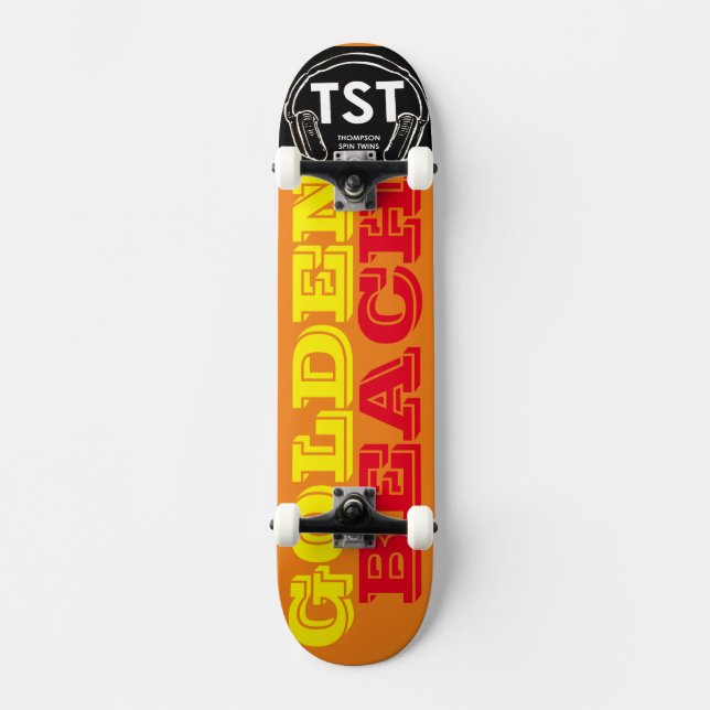 PLAGE DORÉE  OFFICIEL Skateboard (Recto)
