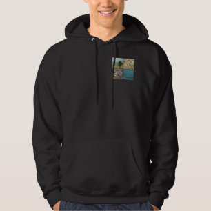 Plage Dreams Mens sans manches Sweat - shirt à cap