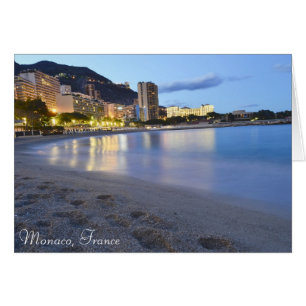 Plage du Monaco la nuit