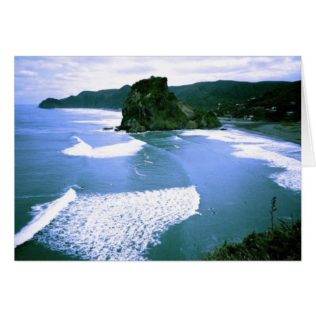 Plage du Surf de Piha (Devant horizontal)