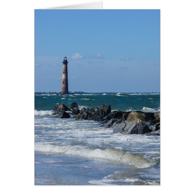 Plage Folly du phare de Morris (Devant)