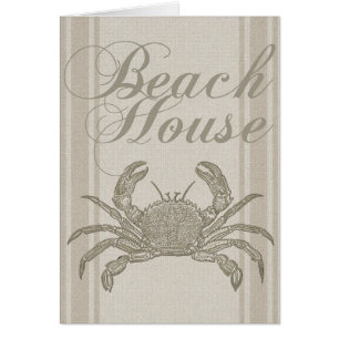Plage House Crab Seashore