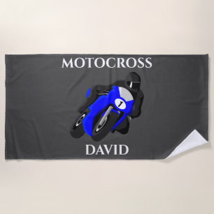 Plage MOTOCROSS serviette de plage.