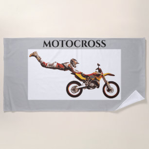 Plage MOTOCROSS serviette de plage.