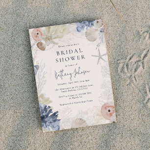 Plage Nautique Invitation de douche nuptiale