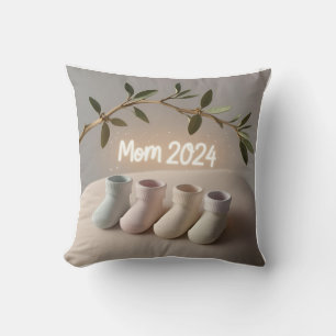 Plage Père Noël Noël en juillet Coussin : Double l