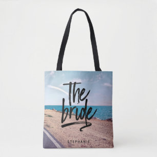 Plage personnalisée Le Sac fourre-tout de mariée