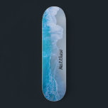 Plage personnalisée Ocean Waves Skateboard<br><div class="desc">Plage personnalisée Ocean Waves Skateboard</div>