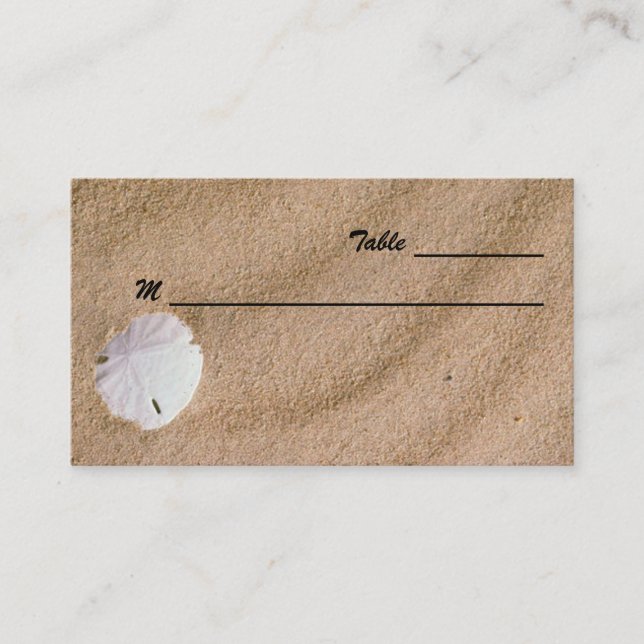 Plage Serenity Cartes Carte de visite (Devant)
