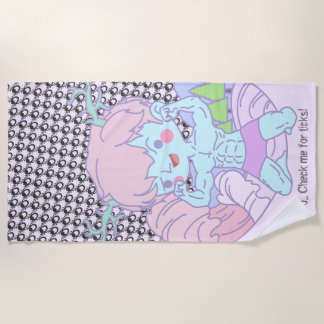 Plage Serviette de coutil !  Conception d'île des 2019