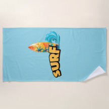 Serviette de surf pour les amateurs de surf