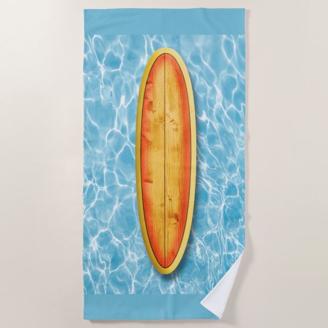 Plage Serviette de surf yoga (Devant)