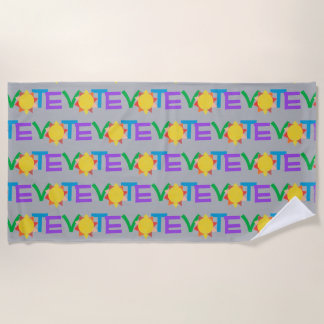 Plage Serviette de vote Sun / Serviette amusante pour al