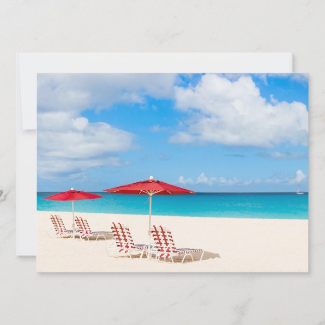 Plage tropicale (Devant)