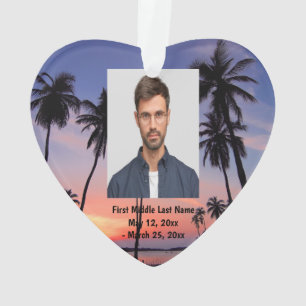 Plage tropicale coucher de soleil Photo personnali