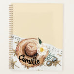 Plage tropicale personnalisée<br><div class="desc">Plage Tropical Planificateur Personnalisé. Objets correspondants dans notre magasin Cava Party Design</div>