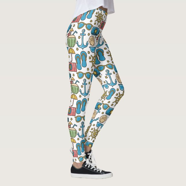Plage Vacation leggings (Droite)