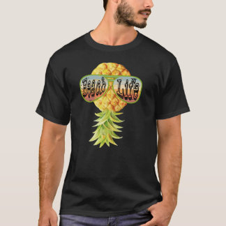 Plage vie à l'envers ananas T-shirt Débardeur