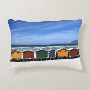 Plages colorées au bord de la mer Accent Coussin