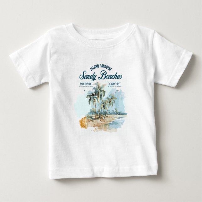 Plages de sable T-shirt enfant (Devant)