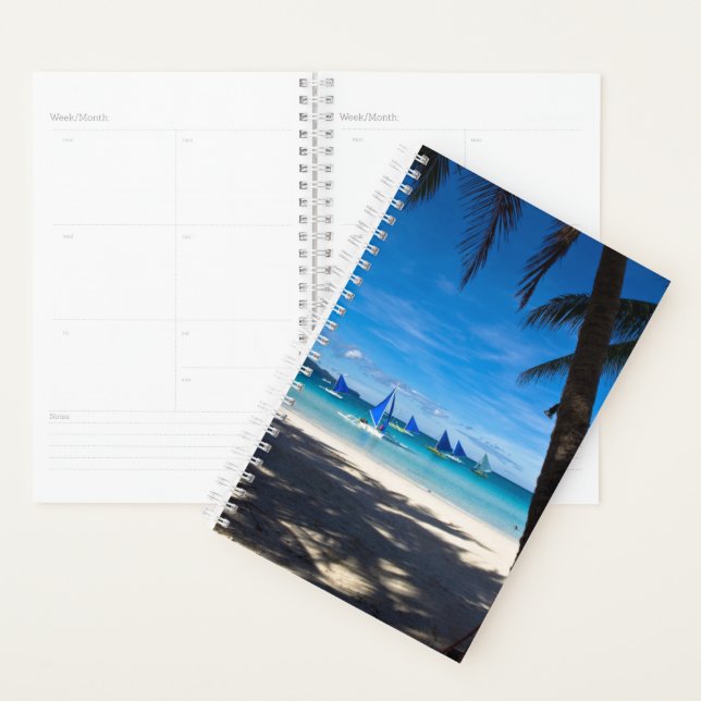 Plages tropicales | White Beach Boracay Philippine (Devant avec enveloppe)