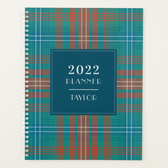 Plaid 2024 Rustic Clan Wilson Tartan (Devant)