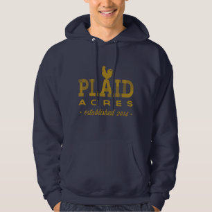 Plaid Acres - récolter l'or sweat - shirt à capuch