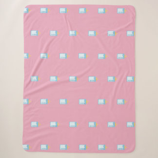 plaid bébé sherpa par dalDesignNZ