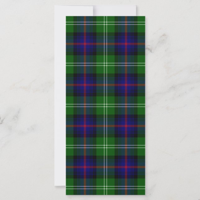 plaid bleu vert de tartan du sud (Devant)