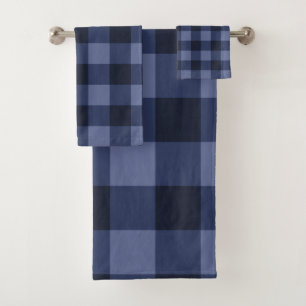 Plaid Checkered bleu de carrés