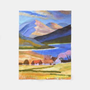 plaid écossais couverture en laine polaire des Hig