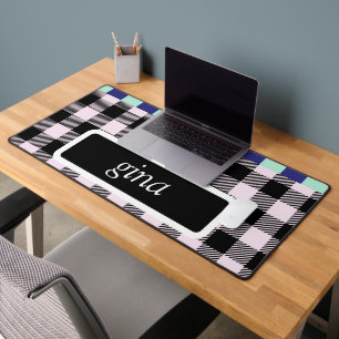 Plaid En vichy personnalisé