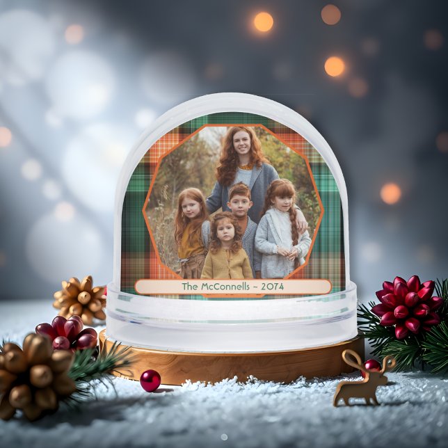 Plaid Family Christmas Photo Template (Créateur téléchargé)