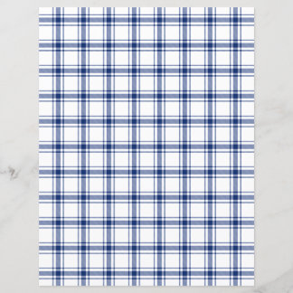 Plaid Nautical Bleu et Blanc