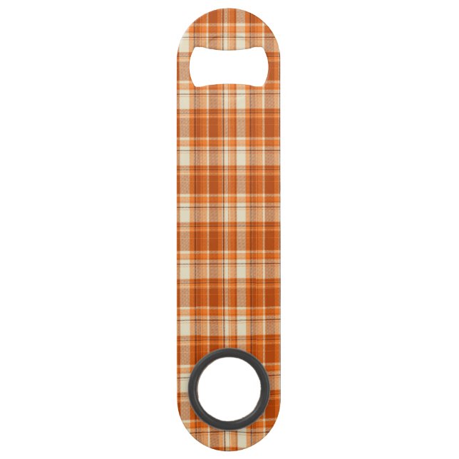 Plaid orange (Devant)