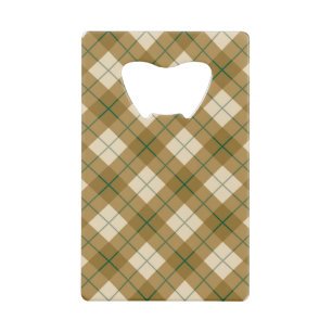 Plaid polarisé en or avec la rayure verte
