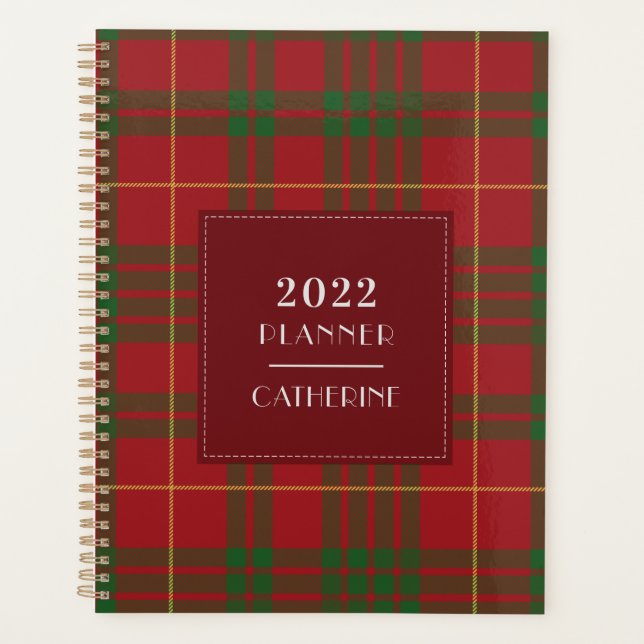 Plaid Tartan Elegant 2022 Clan MacTavish (Devant)