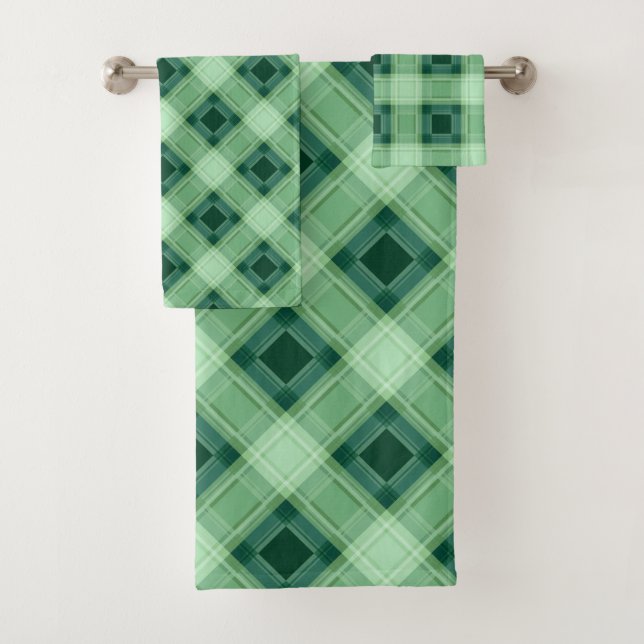 Plaid vert (En situation)
