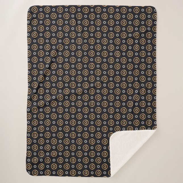 plaid vintage cercles (Devant)